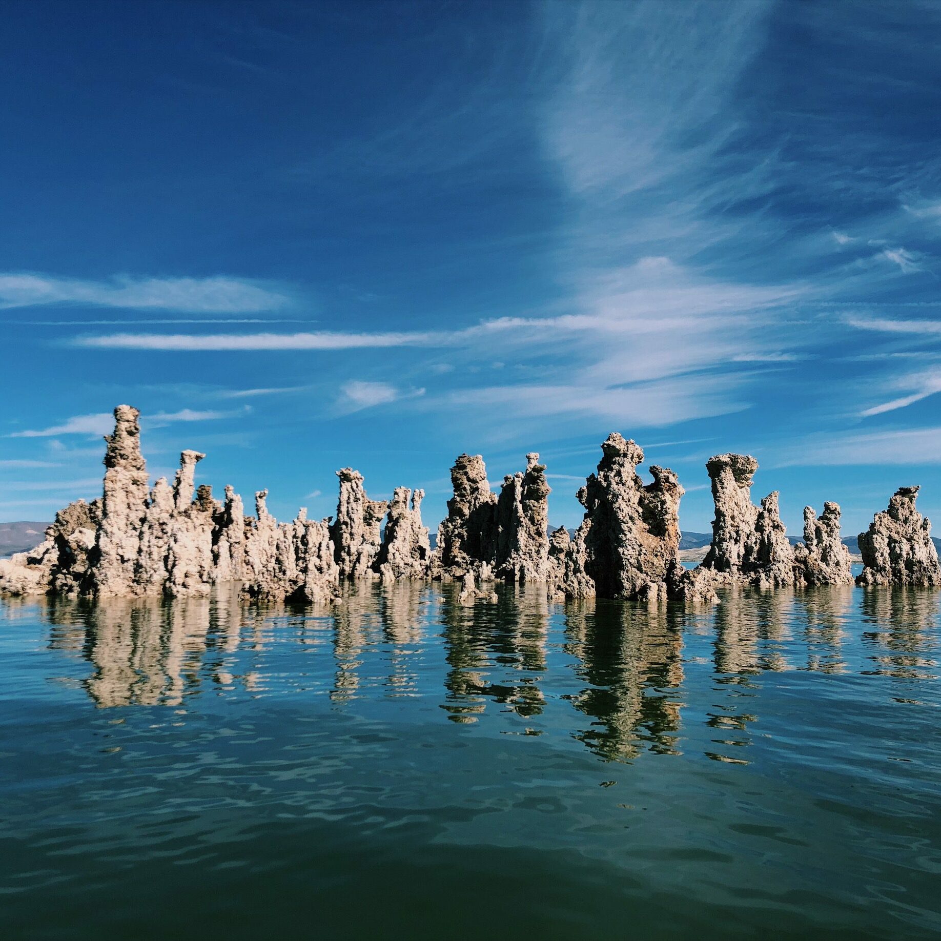 A visit to Mono Lake on a group camping adventure.
