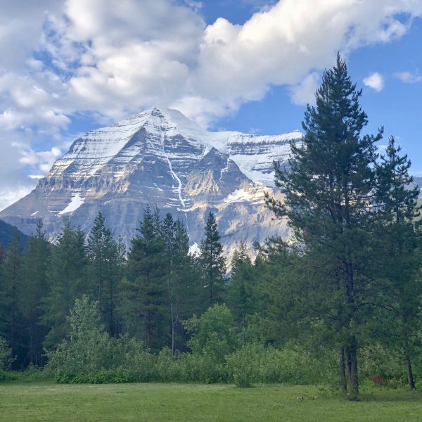 Mount Robson stands tall as the Canadian Rockies highest point.