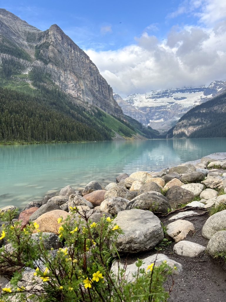 Lake Louise on the Canadian Rockies Adventure